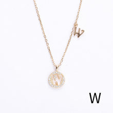 Load image into Gallery viewer, Initial Letter Charm Layered Necklace
