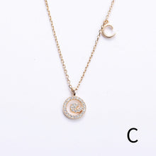 Load image into Gallery viewer, Initial Letter Charm Layered Necklace
