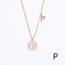 Load image into Gallery viewer, Initial Letter Charm Layered Necklace
