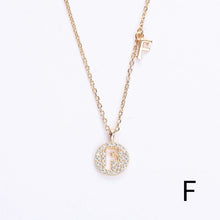 Load image into Gallery viewer, Initial Letter Charm Layered Necklace
