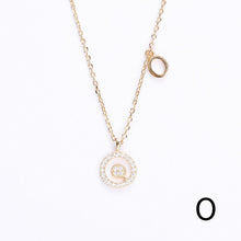 Load image into Gallery viewer, Initial Letter Charm Layered Necklace
