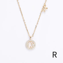 Load image into Gallery viewer, Initial Letter Charm Layered Necklace
