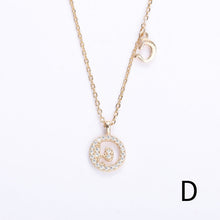 Load image into Gallery viewer, Initial Letter Charm Layered Necklace
