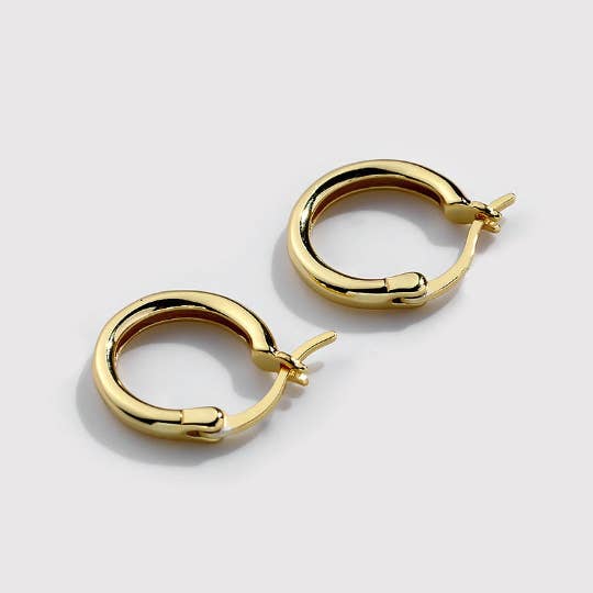 Simple Minimalist Hoop Earrings