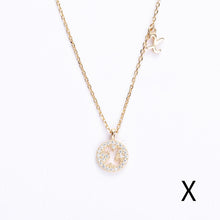 Load image into Gallery viewer, Initial Letter Charm Layered Necklace
