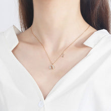 Load image into Gallery viewer, Initial Letter Charm Layered Necklace
