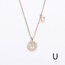 Load image into Gallery viewer, Initial Letter Charm Layered Necklace
