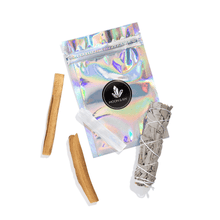 Load image into Gallery viewer, Sage, Selenite &amp; Palo Santo Cleansing Kit
