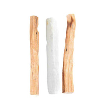 Load image into Gallery viewer, Sage, Selenite &amp; Palo Santo Cleansing Kit
